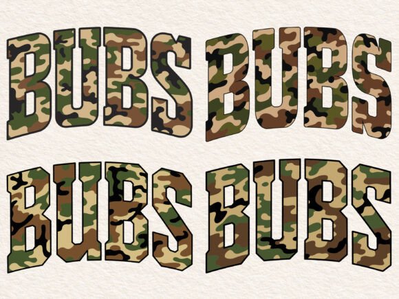 Retro Camo Bubs Embroidery Design Review