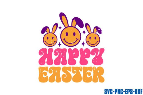 Retro Happy Easter SVG Review