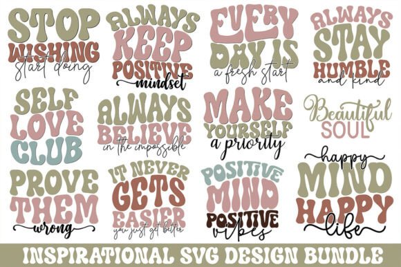 Retro Inspirational SVG Bundle Review