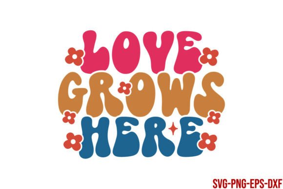 Retro Love Grows Here SVG Embroidery Review