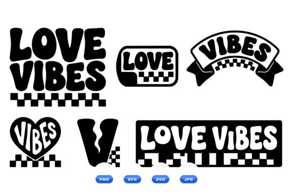 Retro Love Vibes SVG Elements Review