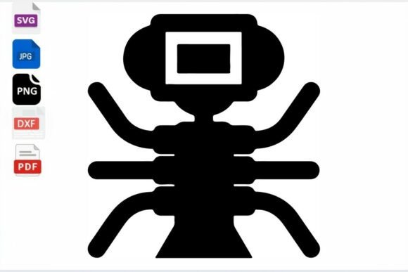Retro Robot Camera Icon SVG Embroidery Review