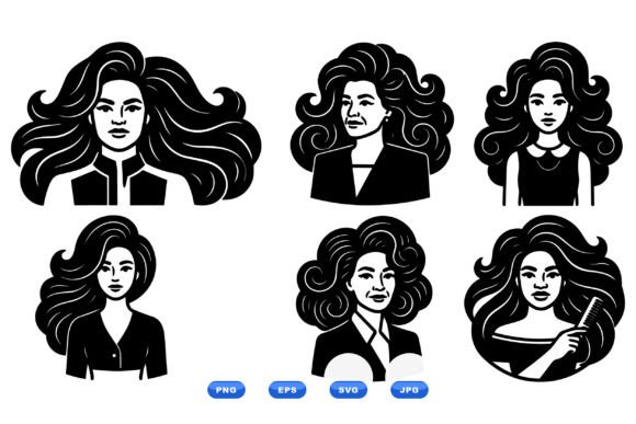 Retro Women Portraits SVG Pack Review