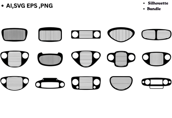 Review: Car Grille SVG Bundle Vintage Retro