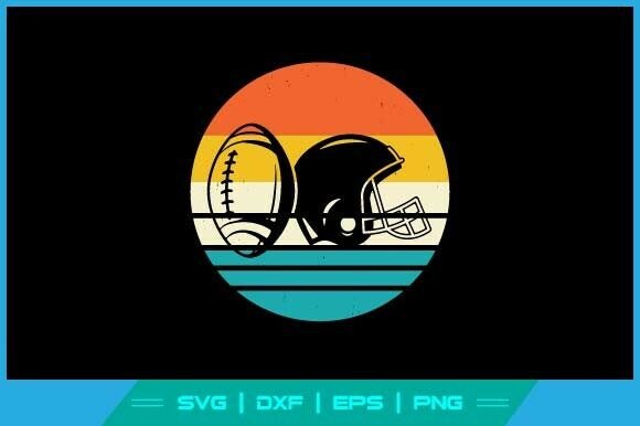 Vintage Retro Rugby Player SVG Cut File Review